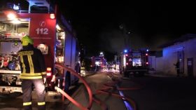 Feuer In Gleistal Agrar In Golmsdorf Bei Jena 0002